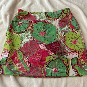 AB Sport Women's Preppy Floral Print Front Pocket Golf Skirt/Skort. Size Small.‎